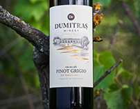 Wine Label Redesign - Dumitraș Winery