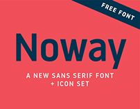 Noway font + icons