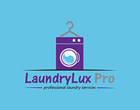 Laundry Lux Pro Logo Design
