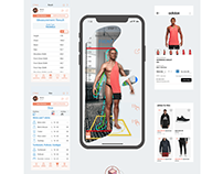 3D SIZE 3D body Measuring, Size and Fitting iOS Mob App