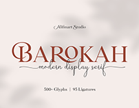 Barokah Serif | Modern Display Font