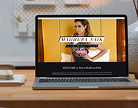 Website Design & Development for Madhura Naik