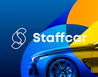 Staffcar: online auctions logo & website