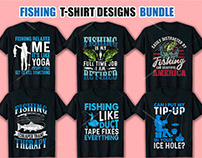 This is My New Fishing T Shirt Design Bundle.