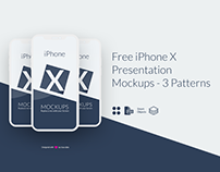 Free iPhone X Presentation Mockups