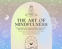 The Art of Mindfulness Logo Designs By: Olya.Creative
