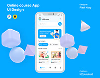 Online Course App | UI Design