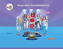 McDonald's | Happy Meal | Barbie&HotWheels | Ad