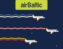 airBaltic Baltic flag liveries