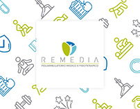 Remedia – Brand identity