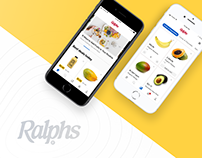 Ralphs— Grocery Delivery App Concept