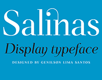 Salinas – Display typeface