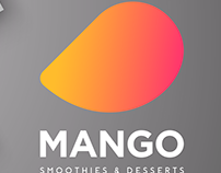 Branding/Print Design - Mango - Smoothies & Desserts