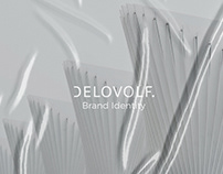 Delovolf consulting Business Brand Identity