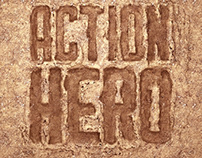 Accidental Action Hero - Type Treatment