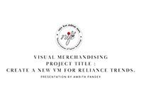 Visual merchandising for Trends