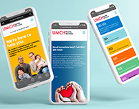 UMCH Ohio Brand Refresh, UX, and Website Design