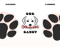E-commerce | Dog Candy | Online store concept