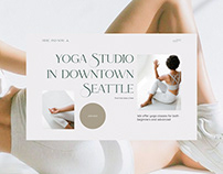 Yoga studio | Website