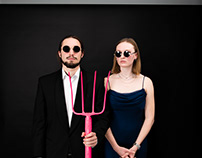 American pink Gothic