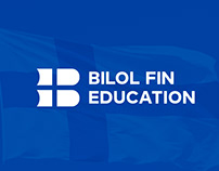 Bilol Fin education | logo identity