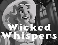 Whicked Whispers – 1930s Typeface