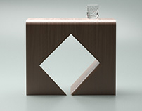 "Diamond" experimental table