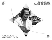 Fundación Paco de Lucía branding concept