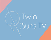 Twin Suns TV logo and branding