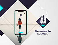 CAMINANTE CÓSMICO. Logo / Ilustración / UI-UX / Español