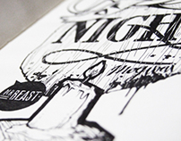 hand-lettering in/on my sketchbooks