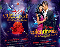 Valentine Day Party Flyer