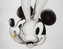 Mickey Mouse & Rabbit