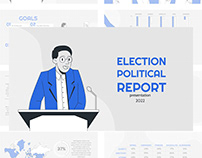 Blue Professional Political - free Google Slides Theme