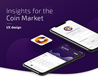 Cryptocurrency App - User Experience Design