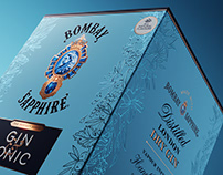 Bombay Sapphire Packaging Illustration