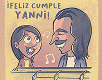 ¡Feliz cumple Yanni!