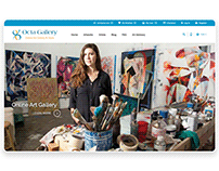Octa Gallery Online Art Store Website Design