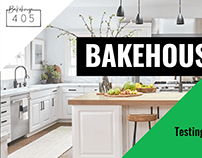 Bakehouse 405 Responsive Website / Usability Testing