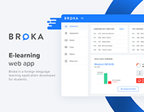 Broka - E-learning Web App