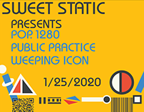 Sweet Static 4th Anniversary Show Poster - Night #3
