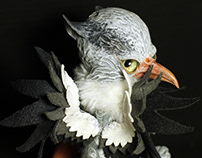 OOAK Poseable Dolls: Heron Griffin