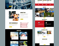 Custom Home Page Design for | WorkWiseNA