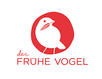 Logo-Konzept 'der frühe Vogel'