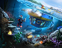 LegoLand California • Deep Sea Adventure
