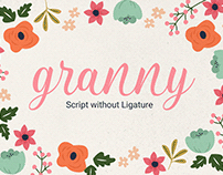 Granny - Script Font without Ligature