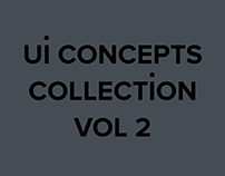 UI Concepts Collection - Vol 2