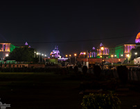 Illumination of Lutyen's Delhi (Jan 2020)