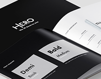 Hero- Application- Brand Identity / Logo design