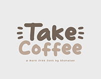 Take Coffee Display Font